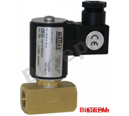 Автоматический нормально закрытый газовый клапан MADAS M15-1 AO01 008, DN10