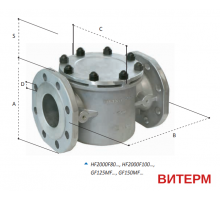 Фильтр газовый Maxitrol HF2000F100 DN100