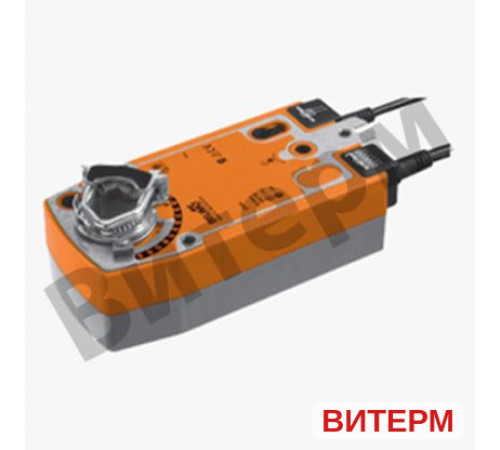 Электропривод для воздушных заслонок с возвратной пружиной Belimo NF24-SR, 10 Нм, 24 В AC/DC, управление 2–10 В